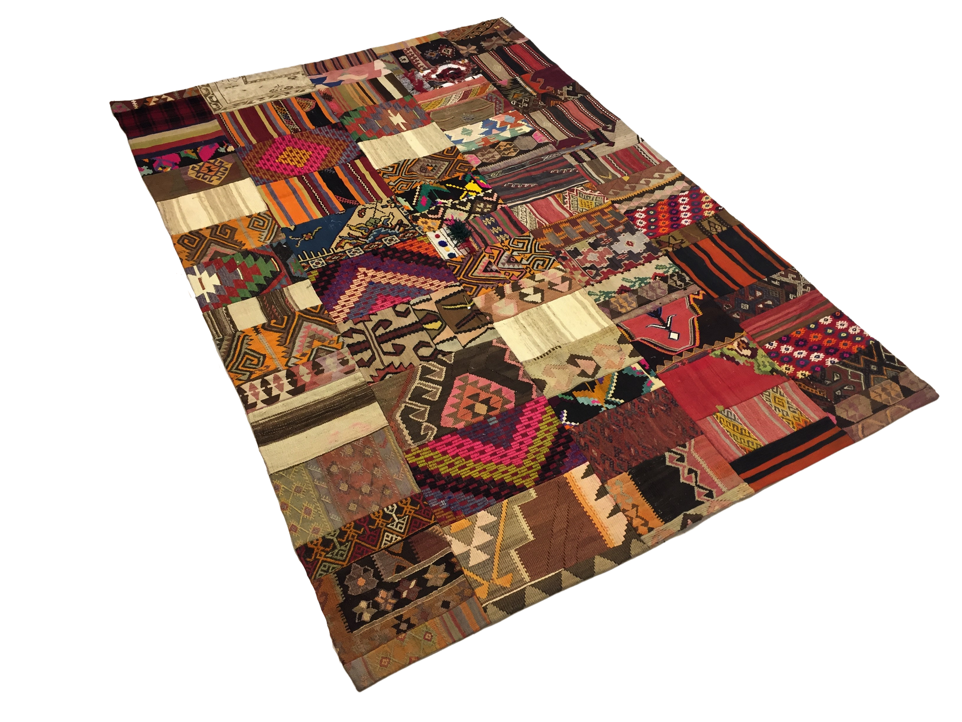 Patchwork Carpet 299 X 204 cm - Alfombras de Estambul -  Turkish Carpets - Alfombras de Estambul