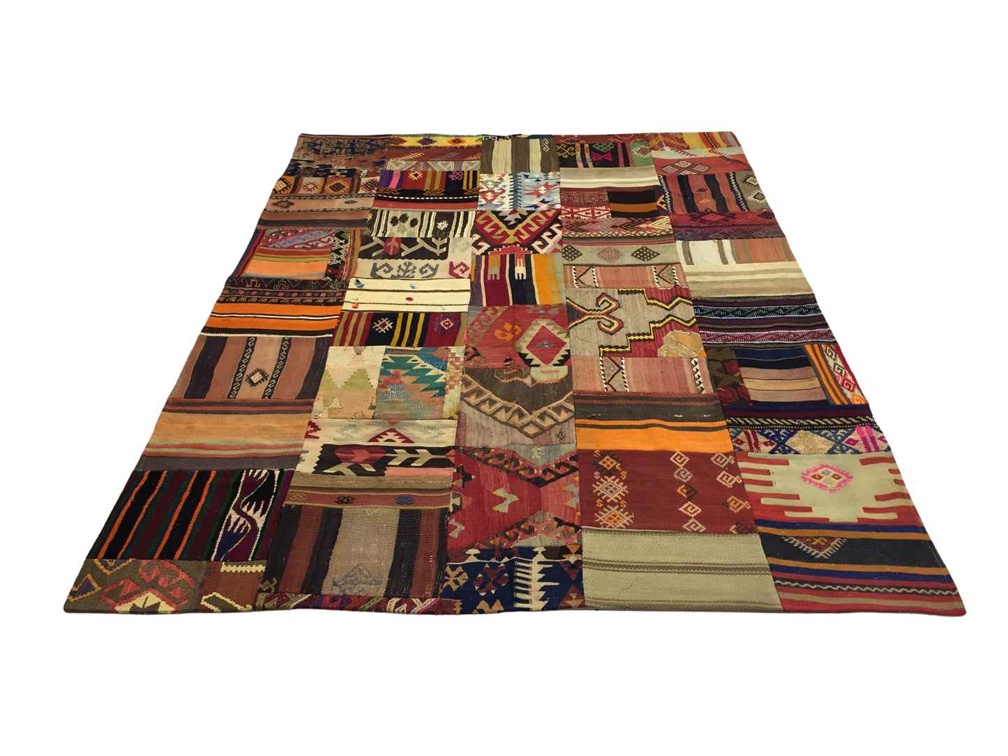 Patchwork Carpet 236 X 175 cm - Alfombras de Estambul -  Turkish Carpets - Alfombras de Estambul