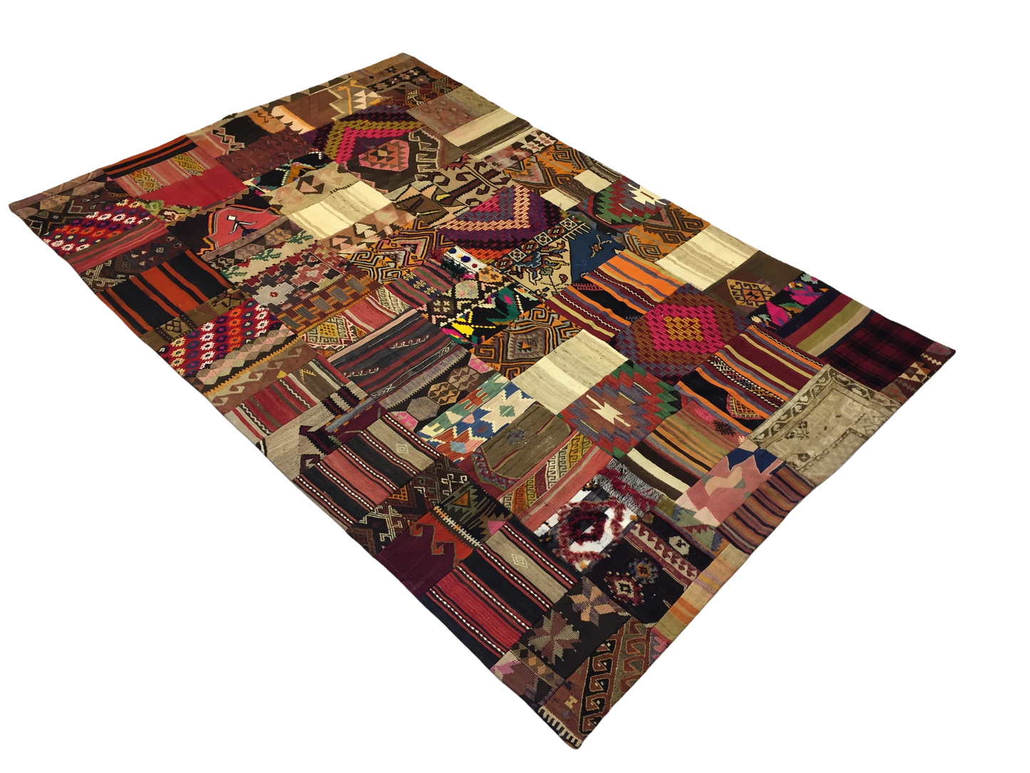 Patchwork Carpet 299 X 204 cm - Alfombras de Estambul -  Turkish Carpets - Alfombras de Estambul