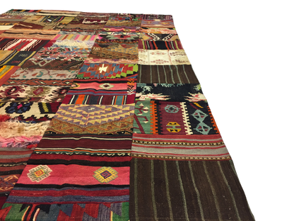 Patchwork Carpet 293 X 202 cm - Alfombras de Estambul -  Turkish Carpets - Alfombras de Estambul